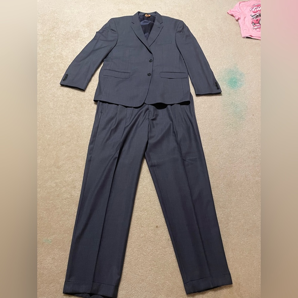 Jos. A. Bank. Men’s Suit Grey Blazer Pants 46R 40W